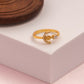 Crescent Bloom Ring