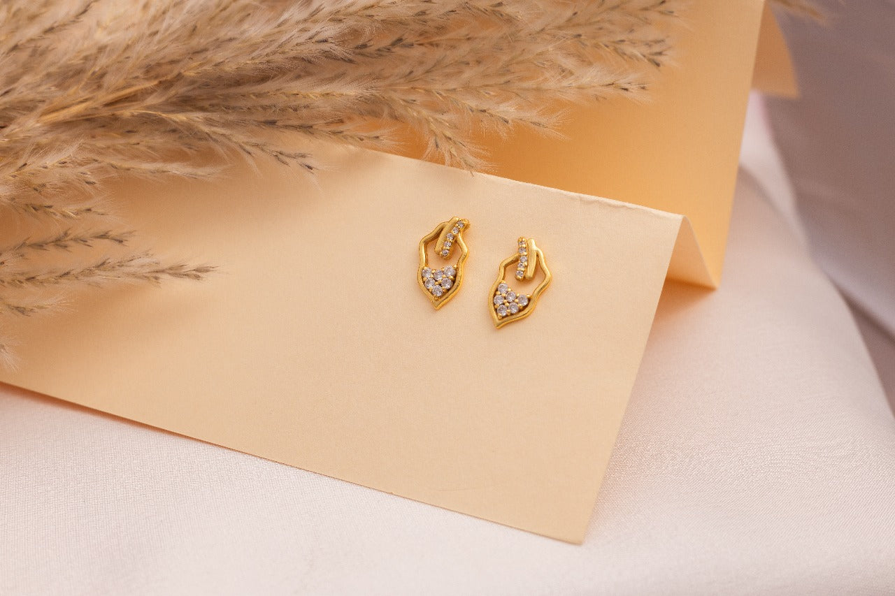 Golden Ember Earrings