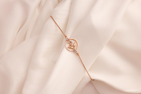 Golden Leafy Bracelet
