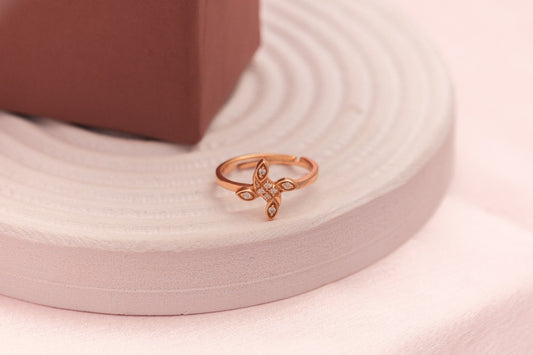  Petal Cross Ring