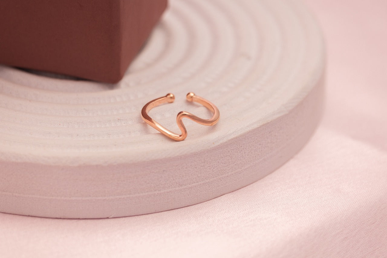 Wave Whisper Ring